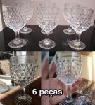 Jogo de Taças de Vidro 6 Peças 265ml Casambiente – Acqua na Magazine Luiza