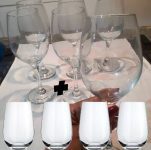 Jogo de Taças de Vidro 8 Peças Nadir Barone na Magazine Luiza