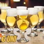 Jogo de Taças de Vidro para Cerveja Berlin 330ml 6 Peças Ruvolo na Magazine Luiza