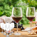 Jogo de Taças para Água em Vidro 6 Peças 490ml – Nadir Barone na Magazine Luiza