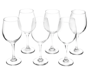 Jogo de Taças para Água em Vidro 6 Peças 490ml – Nadir Barone na Magazine Luiza