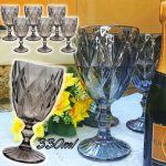 Jogo de Taças para Bebidas de Vidro 330ml – 6 Peças Haus Diamond Empire na Magazine Luiza