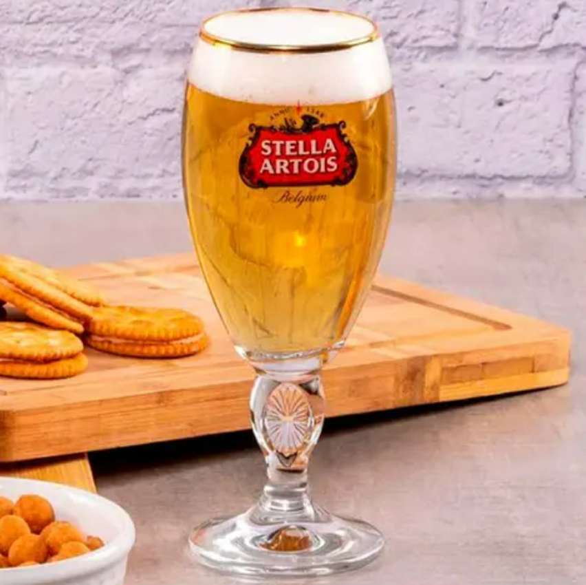 Jogo de Taças para Cerveja de Vidro 250ml – 4 Peças Ambev Stella Artois na Magazine Luiza