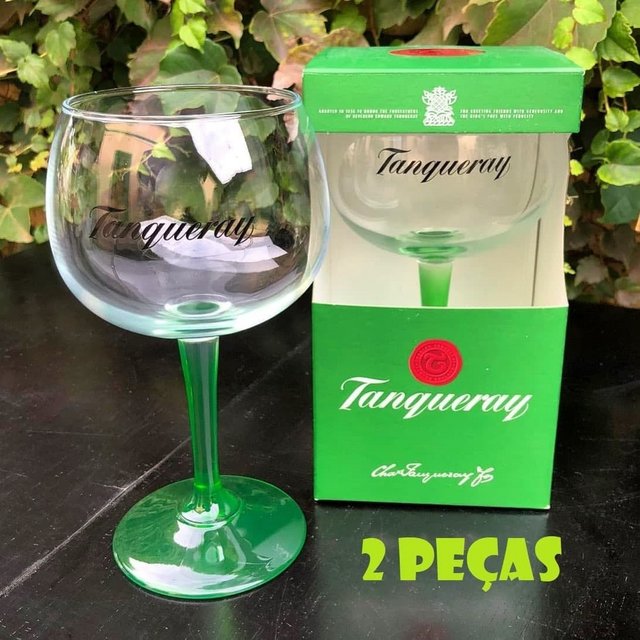 Jogo de Taças para Gin Vidro 600ml 2 Peças – Globimport Diageo Tanqueray na Magazine Luiza