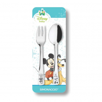 Jogo De Talheres Infantil Disney Baby Mickey Inox, Simonaggio na Amazon