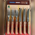 Jogo de Talheres para Churrasco 12 Peças Tramontina na Amazon
