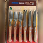 Jogo de Talheres para Churrasco Inox 12 Peças Dynamic Tramontina na Amazon