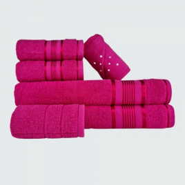 Jogo de Toalha Gigante 2 Banho + 2 Rosto + 2 Tapete Grosso com Antiderrapante 100% Algodão - ToalhaShow na Amazon