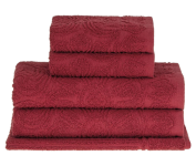 Jogo de Toalhas Buddemeyer Florentina Banho Vermelho 5 peças na Amazon