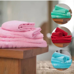 Jogo de Toalhas de Banho Atlântica Delicata – Garden Azul 4 Peças na Magazine Luiza