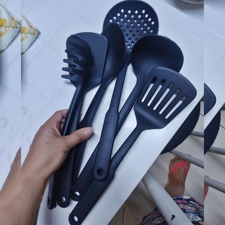 Jogo de Utensílios de Nylon 6 Peças Utily – Domama na Amazon