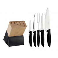 Jogo Facas 6 Peças Plenus Com Cepo Tramontina Cutelaria na Amazon