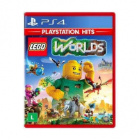 Jogo LEGO Worlds, PS4 na KaBuM!