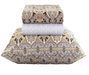 Jogo Lençol Cama Solteiro Realce Sultan 03 Peças – 140 Fios na Amazon