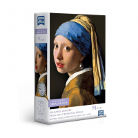 Johannes Vermeer - Moça Com Brinco De Pérola - Quebra-cabeça 500 Peças na Amazon