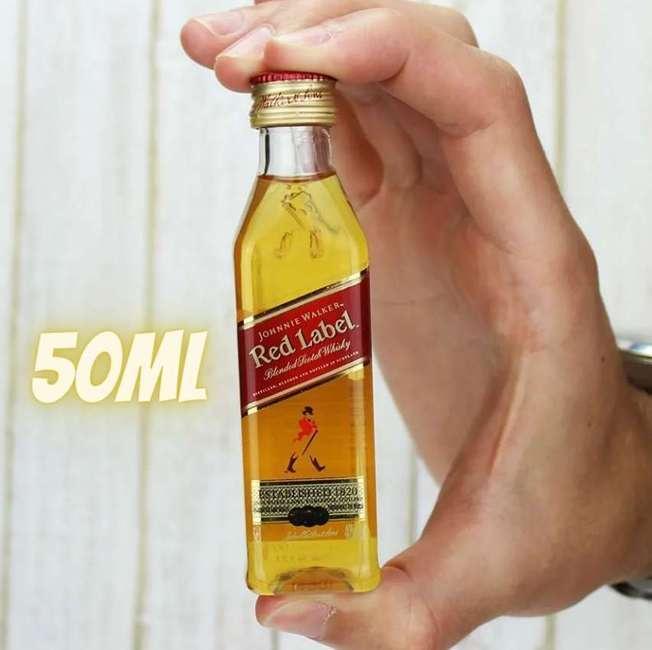 JOHNNIE WALKER Whisky Red Label, 50ml na Amazon