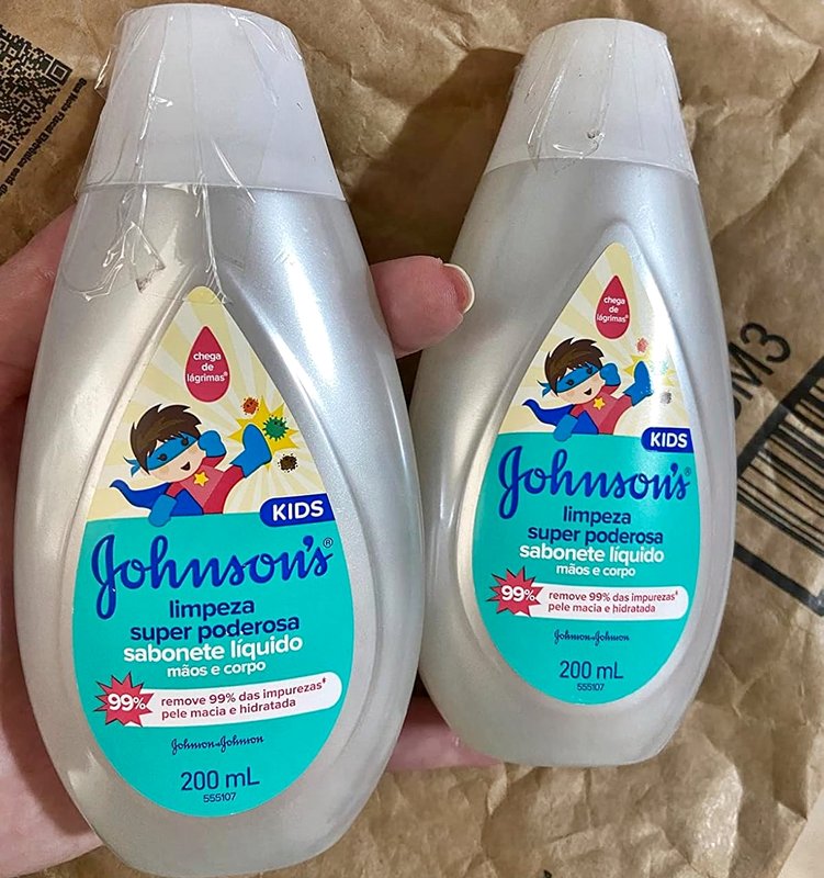 Johnson’s Baby Sabonete Líquido Infantil Limpeza Super Poderosa, 200ml na Amazon