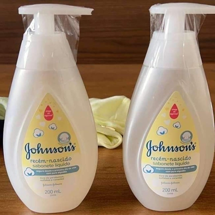 Johnson’s Baby Sabonete Líquido Recém Nascido, 200ml na Amazon