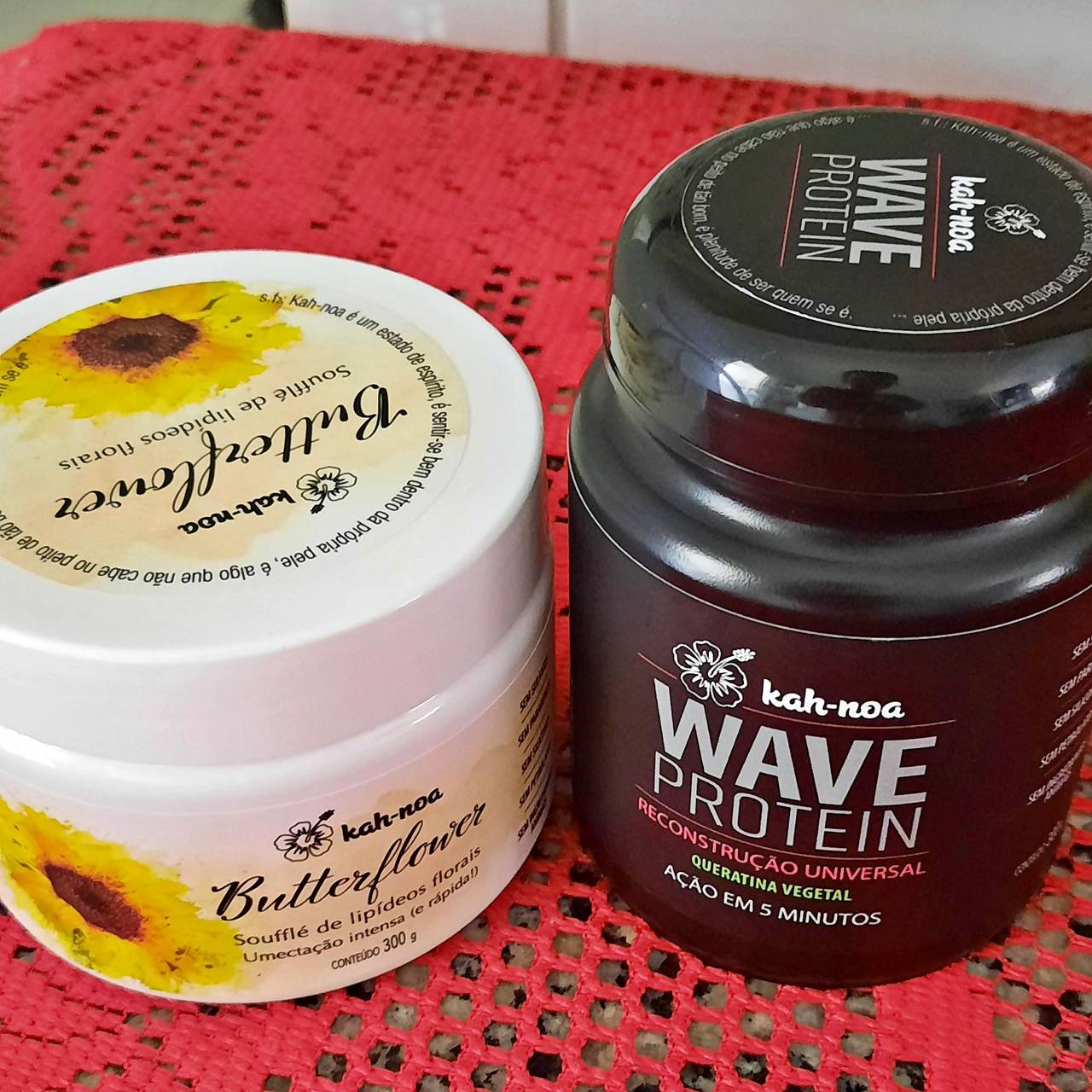 Kah-noa – Butterflower | Máscara de Umectação e Nutrição para Cabelos Cacheados 300g na Amazon