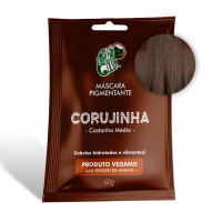 Kamaleão Color – Máscara Pigmentante Semi-Permanente– Low Poo, Vegano, Cruelty Free – Sachê 60g - Corujinha na Amazon