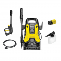Kärcher Lavadora De Alta Pressão Prática Black, 1500 PSI/Libras, 1400W, 300L/h Com Aplicador De Detergente E Lança Regulável 220V na Amazon