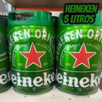 Keg Heineken – Barril de Cerveja 5L na Amazon