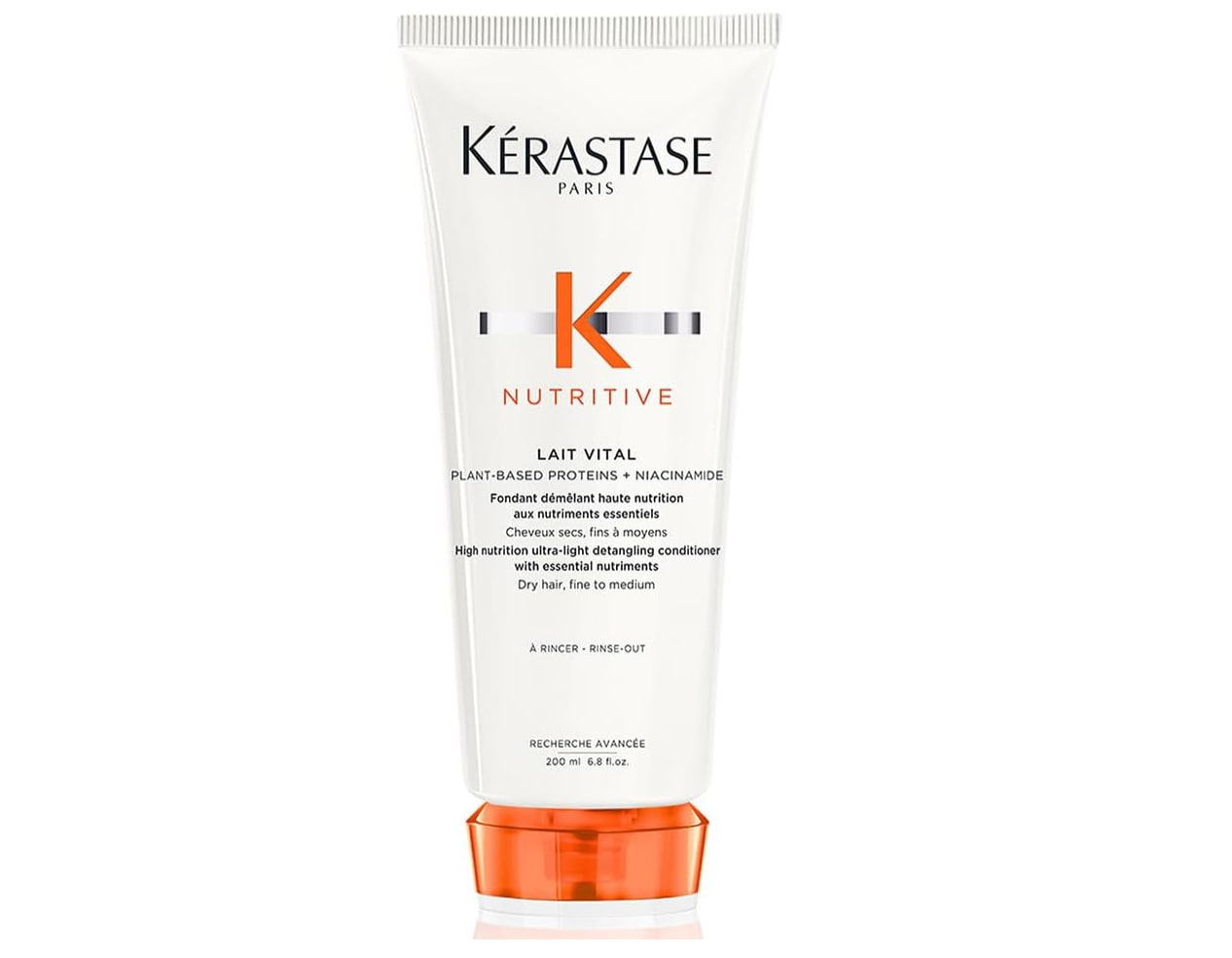 Kérastase Condicionador Nutritive Lait Vital, Para Cabelos Secos e Ressecados, Nutrição Intensa, Desembaraça e Suaviza, 200 ml na Amazon