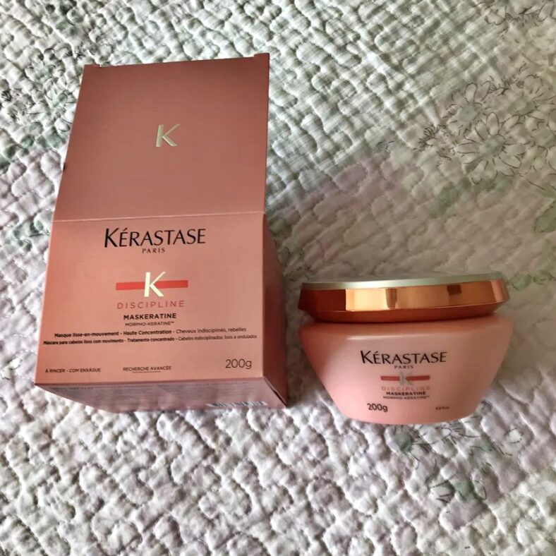 Kérastase Máscara Discipline Masque Maskeratine, Cabelos com frizz, Controle do frizz, Complexo Morpho-Kératine®, 200 ml na Amazon