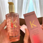 Kérastase Óleo Elixir Ultime L’Huile Rose, Todos os tipos de cabelos, Nutrição, brilho, Mix de 4 Óleos Preciosos, 100 ml na Amazon