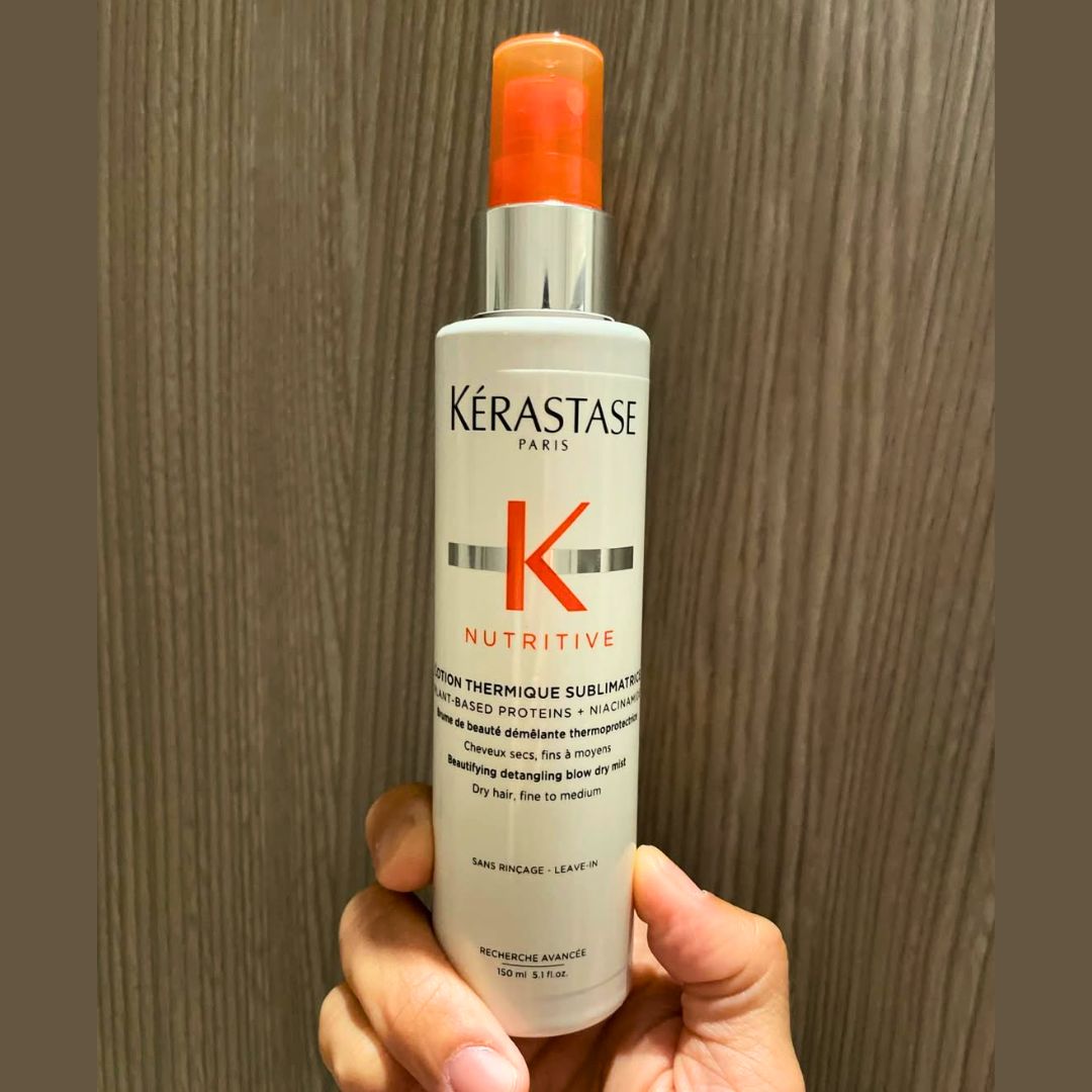 Kérastase Protetor Térmico Nutritive Lotion Thermique Sublimatrice, Para Cabelos Secos e Finos, Spray Desembaraçante, Porteção Térmica de até 230°C, 150ml na Amazon