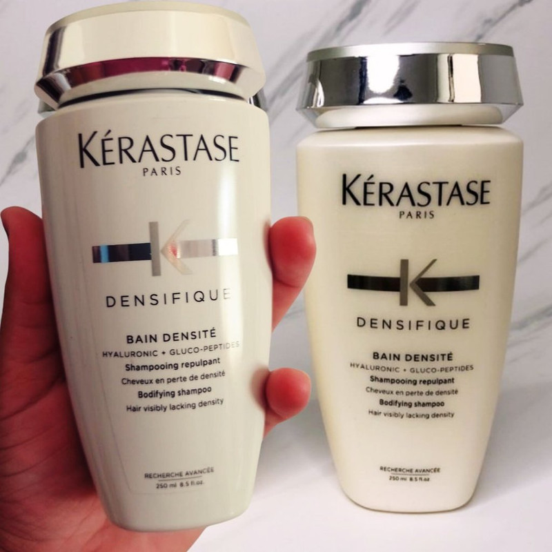Kérastase Shampoo Densifique Bain Densité, Sem densidade e volume, Densidade, volume, Ácido Hialurônico, 250 ml na Amazon