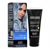 Keraton Tonalizante Banho De Brilho 100g Prata Cendré na Amazon