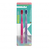 Kess Pack Com 2 Escovas Dentais Pro Extra Macias na Amazon