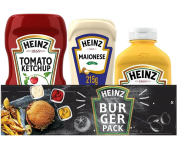 Ketchup, Mostarda e Maionese – Heinz Pack na Amazon