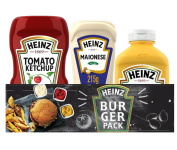 Ketchup, Mostarda e Maionese – Heinz Pack na Amazon