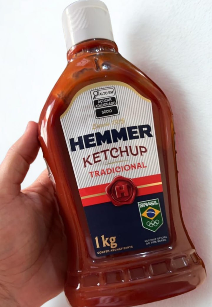 Ketchup Tradicional Hemmer Bisnaga 1kg na Amazon