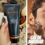 KING C. GILLETTE, Gel de barbear transparente, 170ml, para uso com aparelho de barbear, um barbear preciso, para delinear na Amazon