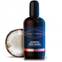 KING C. GILLETTE, Shampoo Para Barba 241ml, Produtos Para Barba, Cuidado Da Barba na Amazon