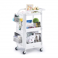 KINGRACK Carrinho Com Rodinhas De 3 Níveis, Carrinho Utilitário De Metal Com Pedras na Amazon