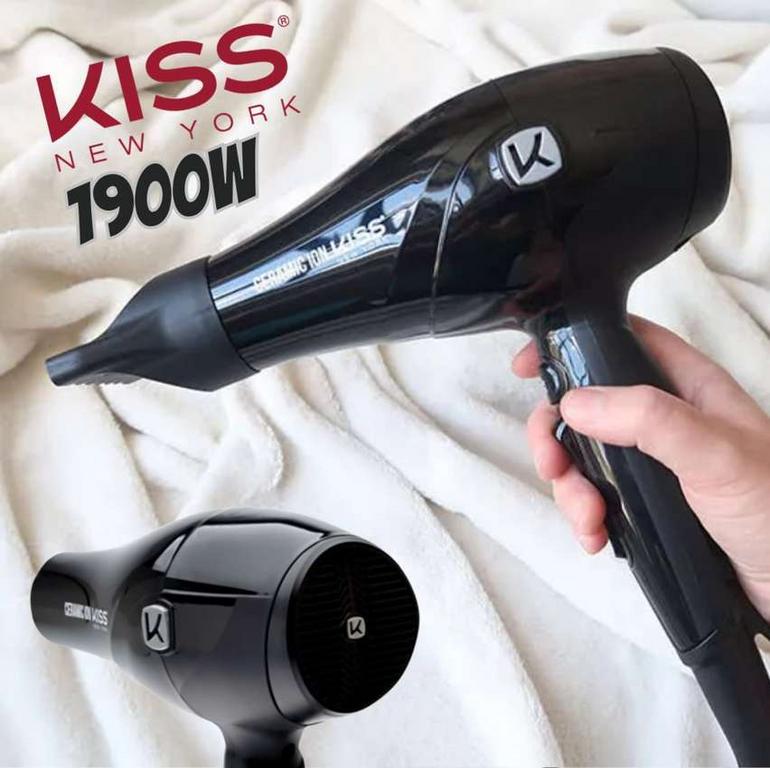 KISS NEW YORK Kiss Ny Secador Ceramic Ion 1900W 220V Kiss New York na Amazon