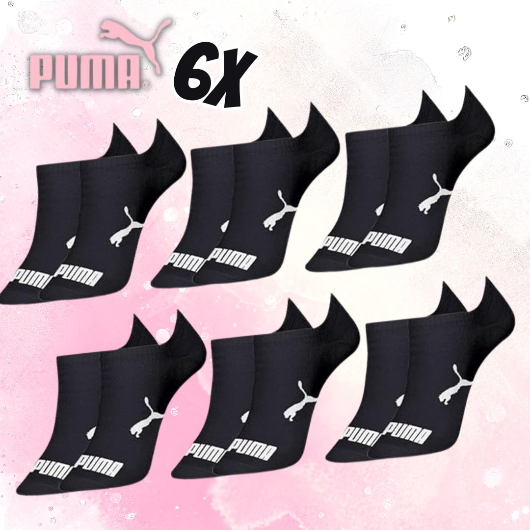 Kit 06 Pares Meias Puma Sapatilha Invisível Adulto Tam 34 a 39 na Amazon