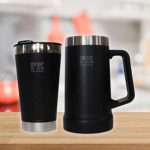 Kit 1 Copo 473ml + 1 Caneca 709ml Térmica Cerveja Gelada PK For Drink na Magazine Luiza