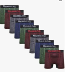 Kit 10 Cueca Boxer Microfibra Box Sortida Ocean na Amazon