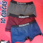 Kit 10 Cueca Boxer Microfibra Box Sortida Ocean na Amazon