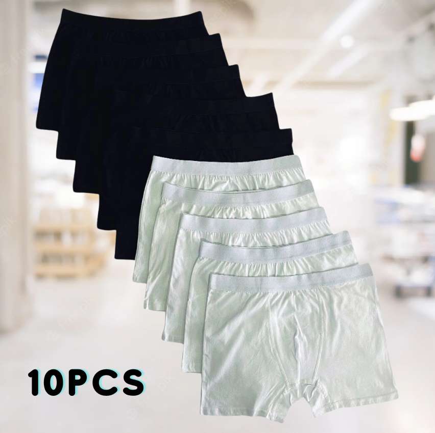 Kit 10 Cuecas Boxer 2 cores – basic+ na Americanas