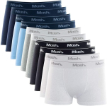 Kit 10 Cuecas Boxer Algodão Infantil, Mash, Meninos na Amazon