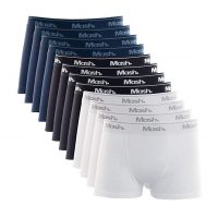 Kit 10 Cuecas Boxer Algodão Infantil, Mash, Meninos na Amazon