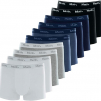 Kit 10 Cuecas Boxer Algodão, Mash, Masculino na Amazon