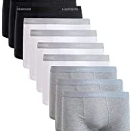 Kit 10 Cuecas Boxer Com Elástico Personalizado - Hering na Amazon