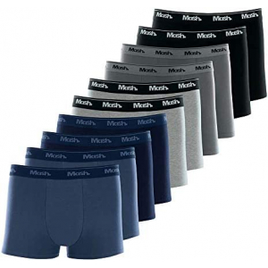 Kit 10 Cuecas Boxer Mash - Masculino na Amazon